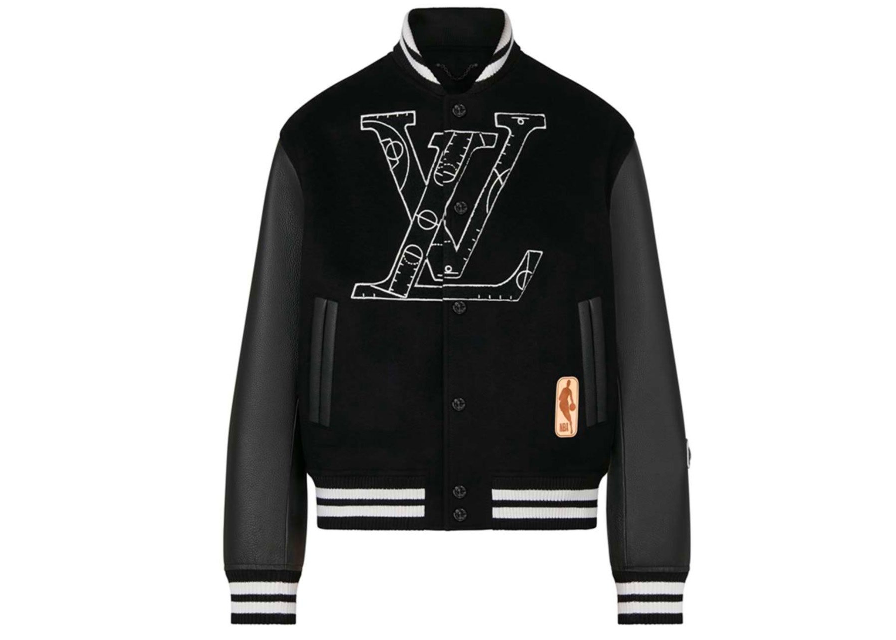Louis Vuitton Green Varsity Jacket  LV Letterman Varsity Jacket